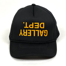 Load image into Gallery viewer, gallery dept fucked up logo trucker hat
