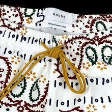 Load image into Gallery viewer, 2022 rhude bandana swim shorts
