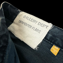 Load image into Gallery viewer, gallery dept carpenter flare pants navy
