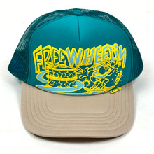 Load image into Gallery viewer, kapital freewheelin trucker hat
