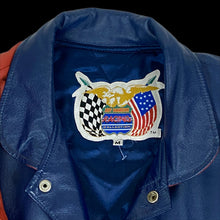 Load image into Gallery viewer, 2005 jeff hamilton rusty wallace miller lite leather racing jacket
