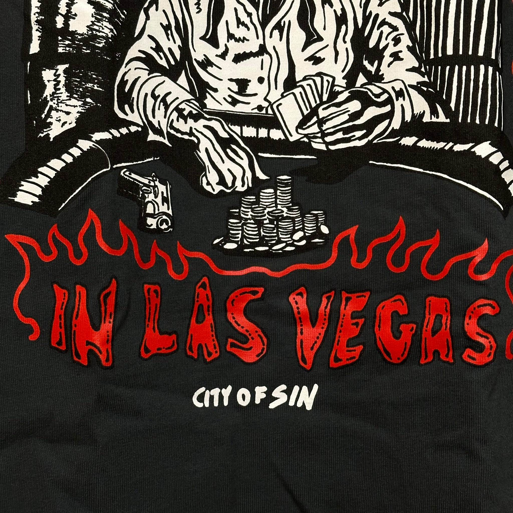 WARREN LOTAS CRIME PAYS LAS VEGAS purchases T-SHIRT SZ L