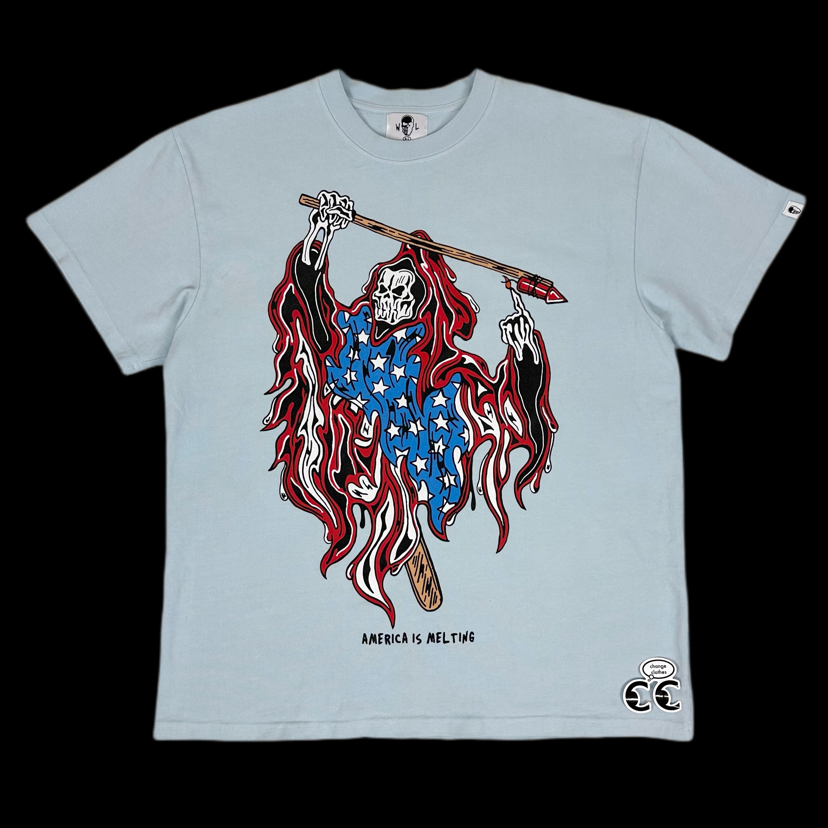 warren lotas popsicle reaper tee – change clothes