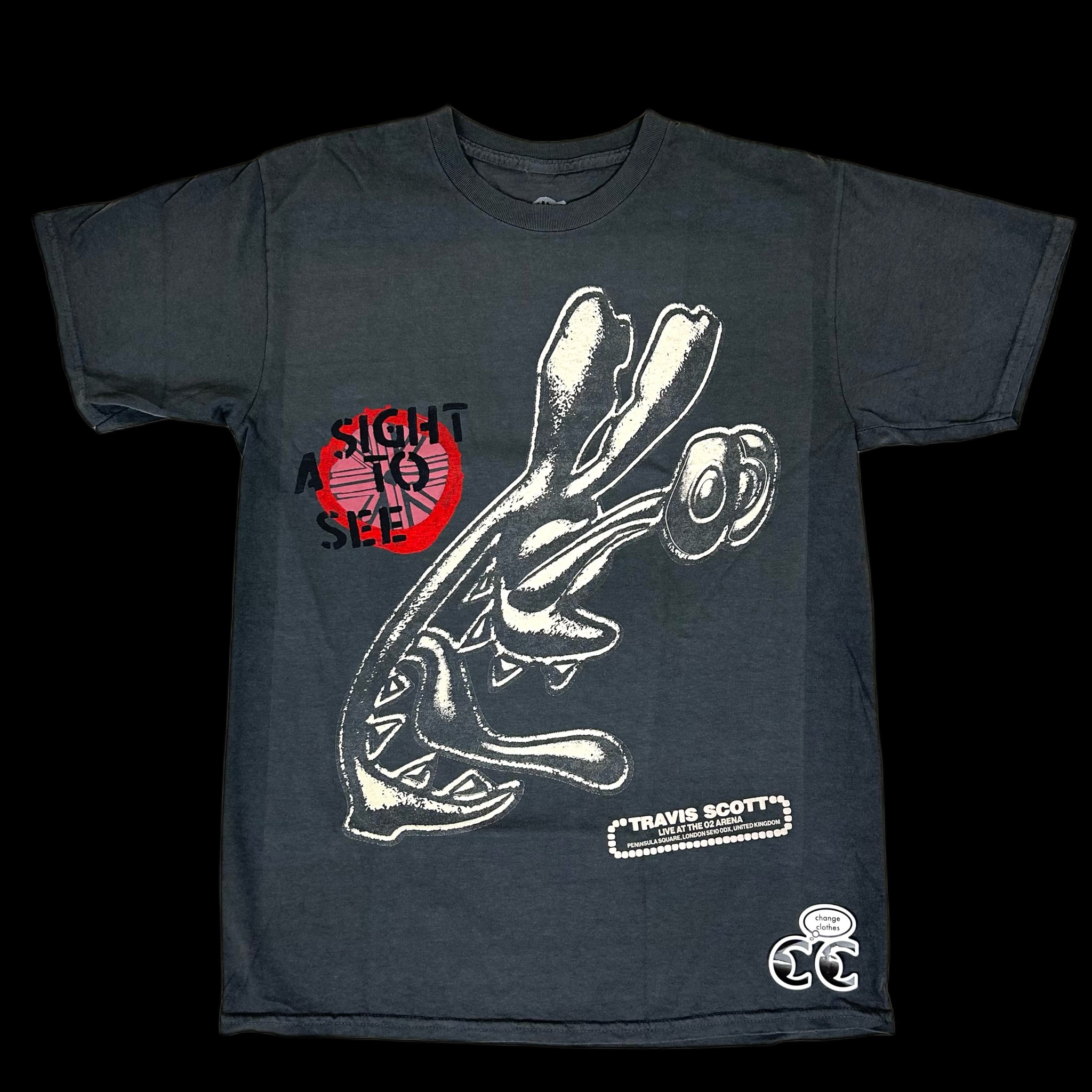 2022 travis scott a sight to see tee o2 exclusive – change