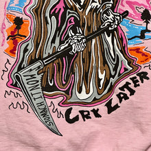Load image into Gallery viewer, 2022 warren lotas cry later hoodie pink
