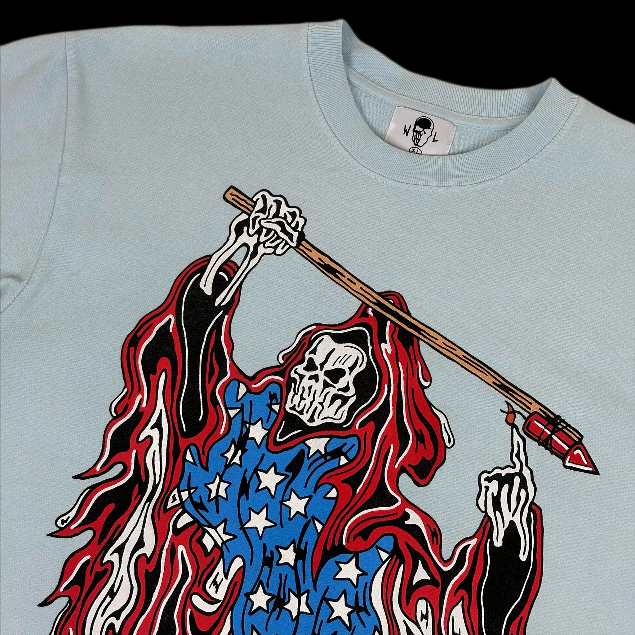 2022 warren lotas popsicle reaper tee – change clothes