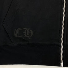 Load image into Gallery viewer, chrome hearts horseshoe floral dagger zip up hoodie
