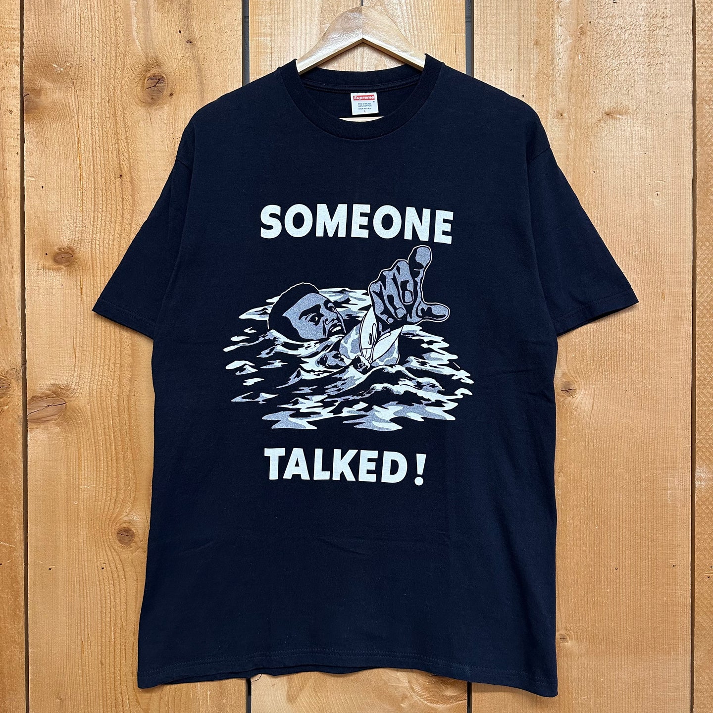 2005 supreme someone talked tee