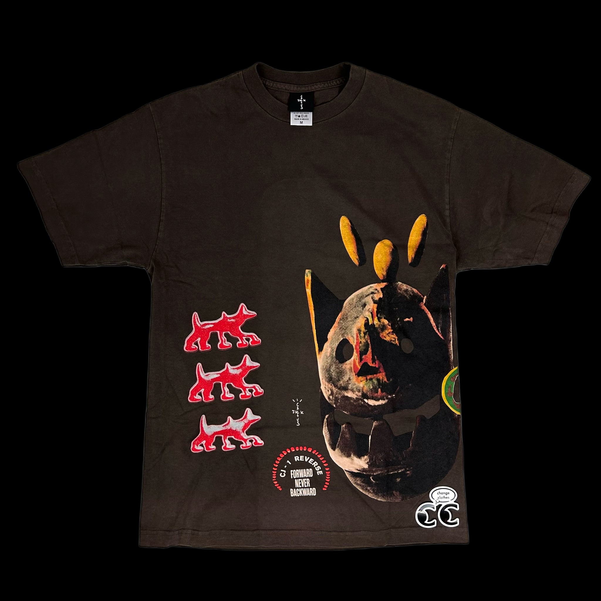 2022 travis scott never backward tee – change clothes