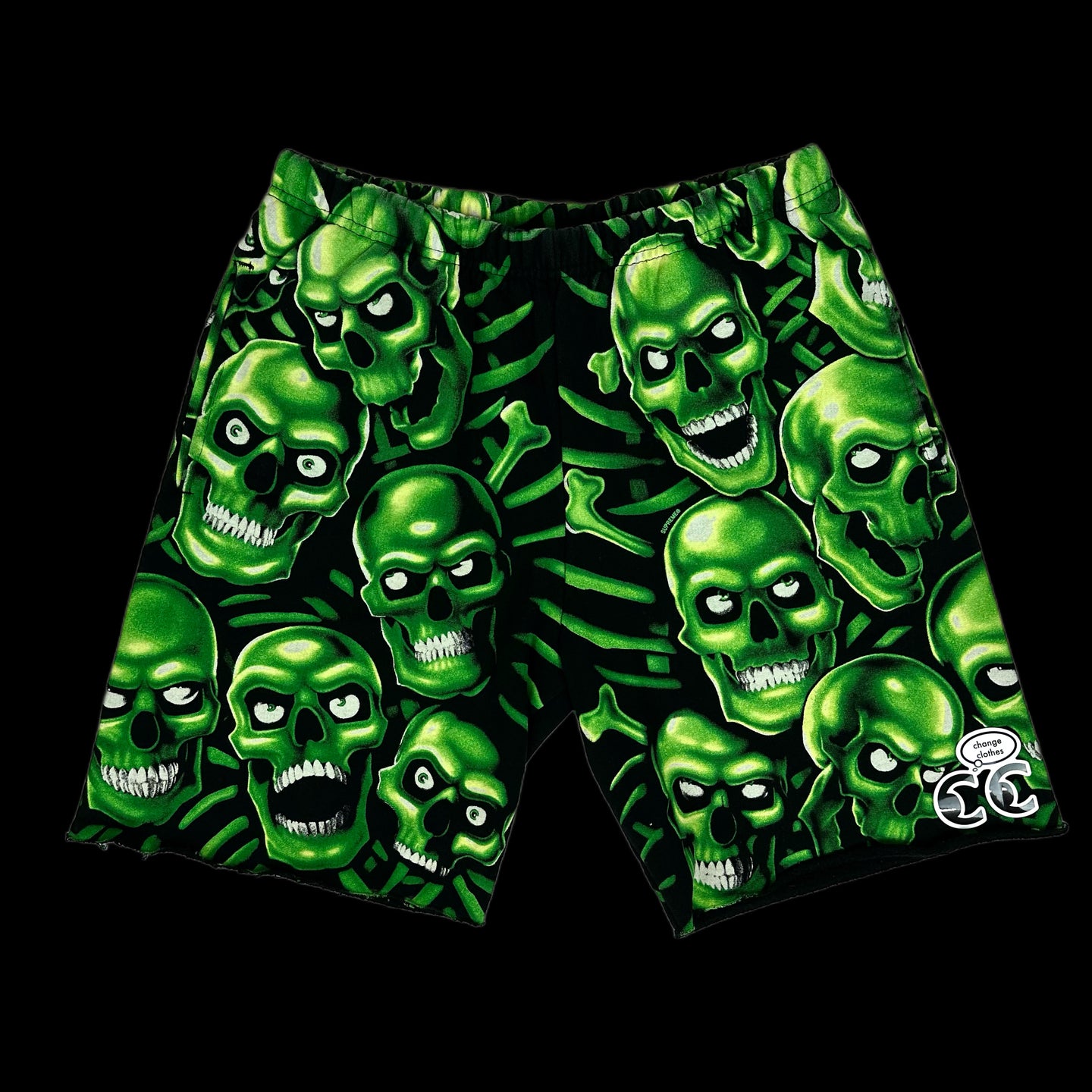 Supreme hot sale skull shorts