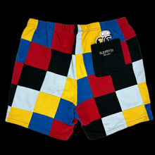 Load image into Gallery viewer, 2018 supreme patchwork pique shorts
