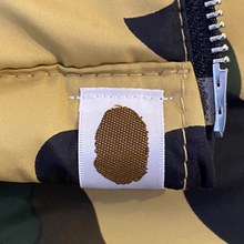 Load image into Gallery viewer, bape 1st camo yellow coaches jacket sweater lined
