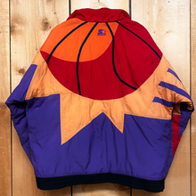 Load image into Gallery viewer, vintage phoenix suns starburst starter nylon jacket
