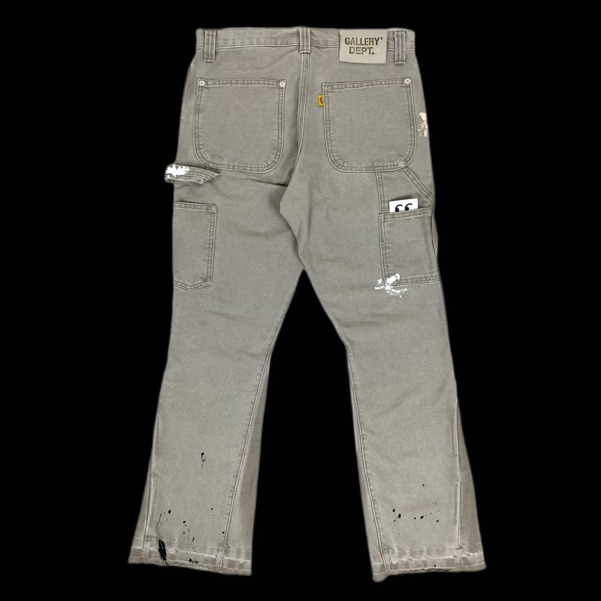 gallery dept carpenter flare work pants – change clothes