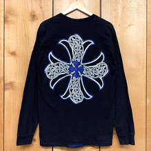 Load image into Gallery viewer, vintage chrome hearts blue cross l/s
