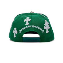 Load image into Gallery viewer, chrome hearts green baseball hat
