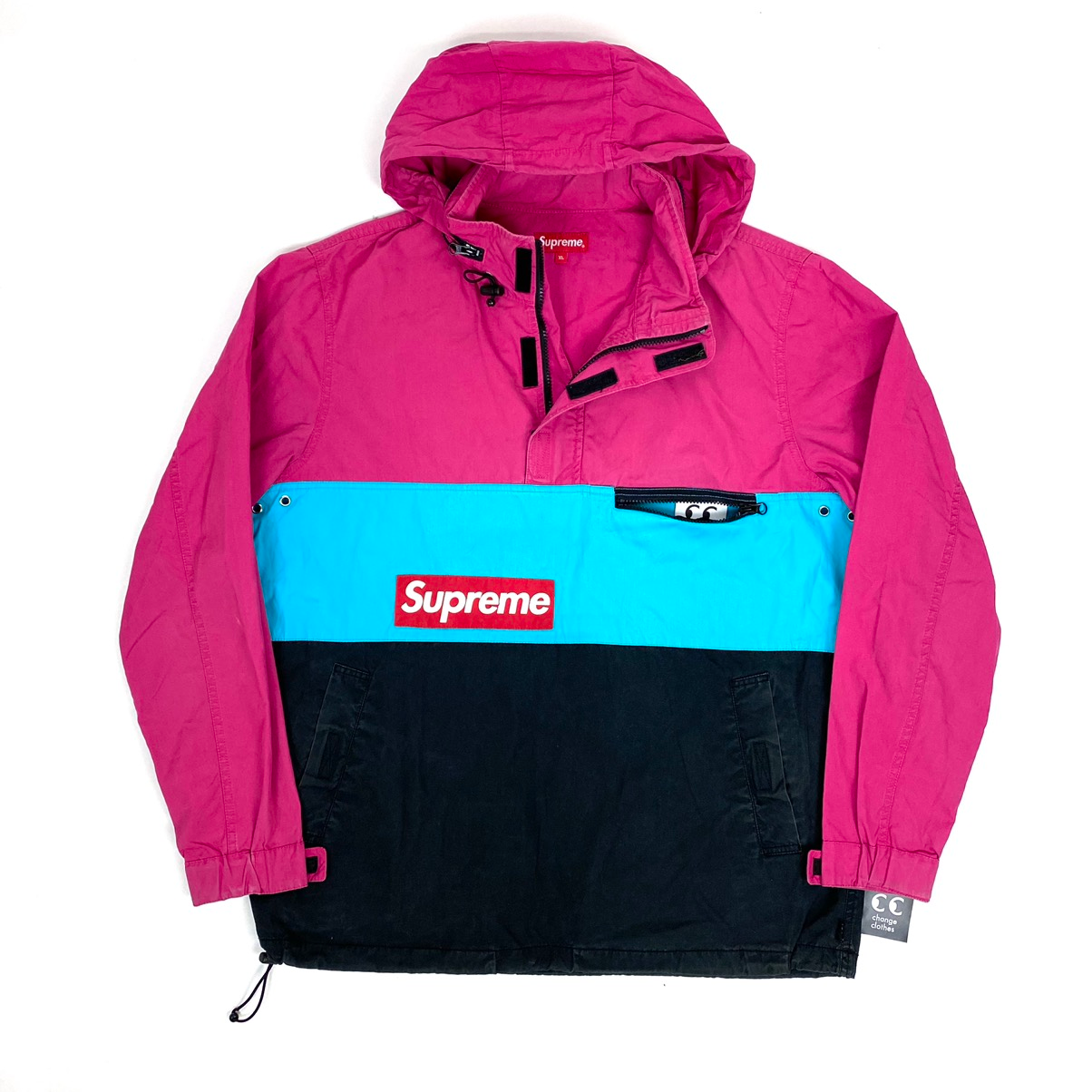 2014 supreme f1 pullover – change clothes