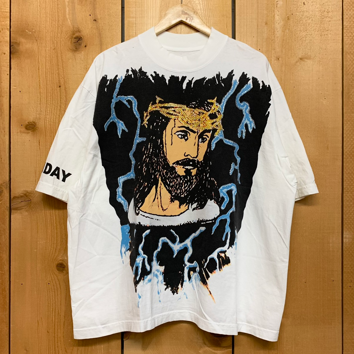 kanye west awge jesus is king lightning tee