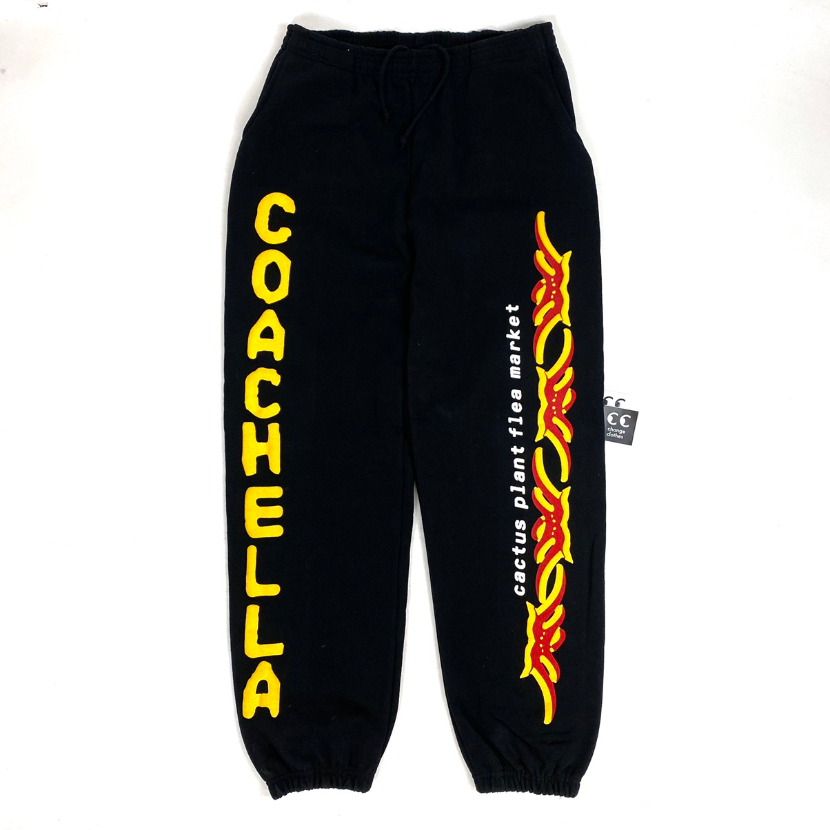 cactus plant flea market coachella 2022 sweatpants – change clothes