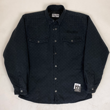 Load image into Gallery viewer, billy hill diamond plate denim jean jacket
