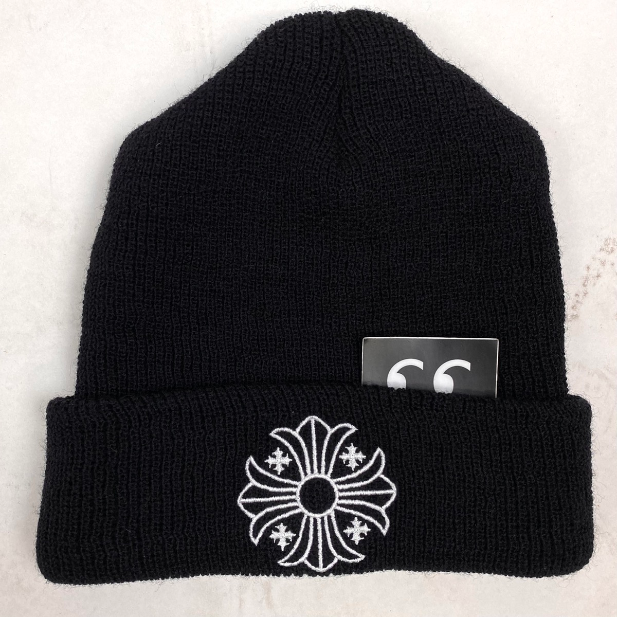 chrome hearts mini plus cross beanie