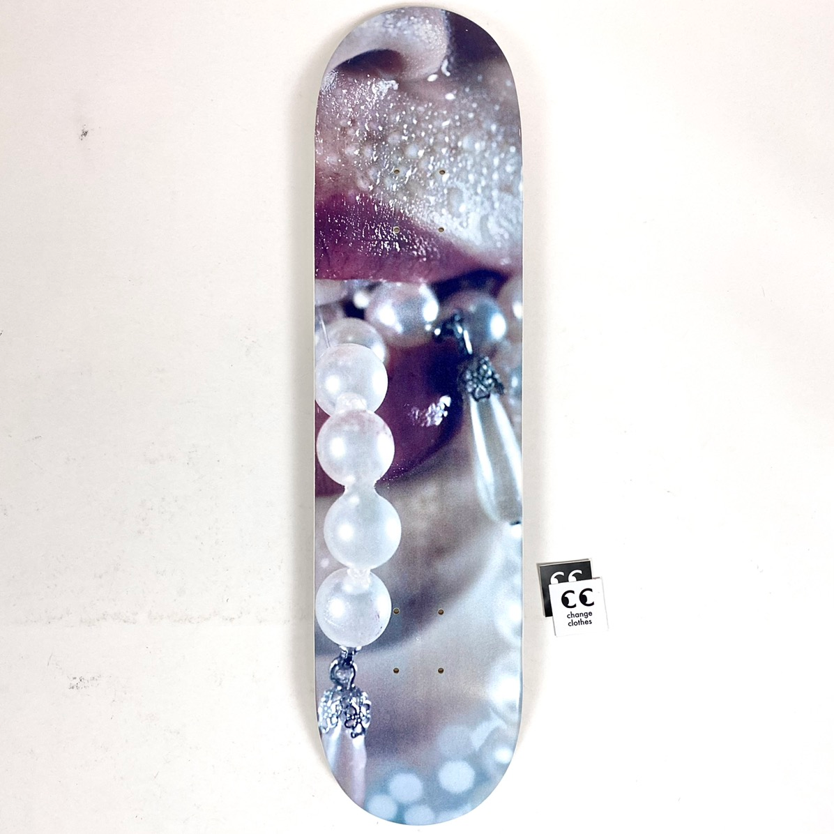 supreme marilyn minter pearls skateboard deck 2008