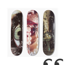 Load image into Gallery viewer, supreme marilyn minter pearls skateboard deck 2008
