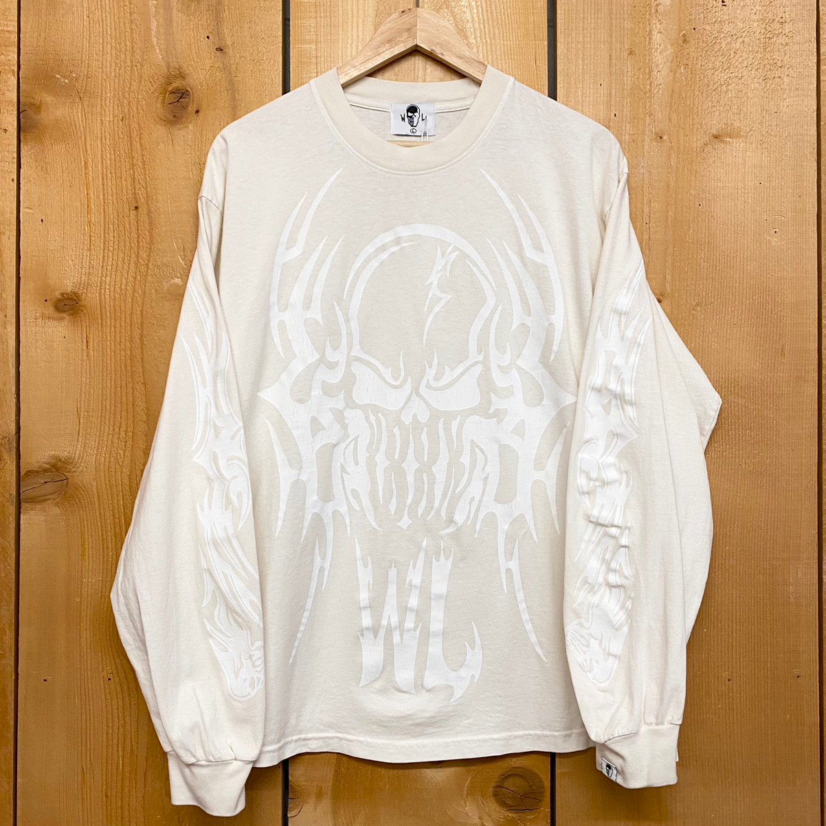 warren lotas tribal skull hazard tonal l/s – change clothes