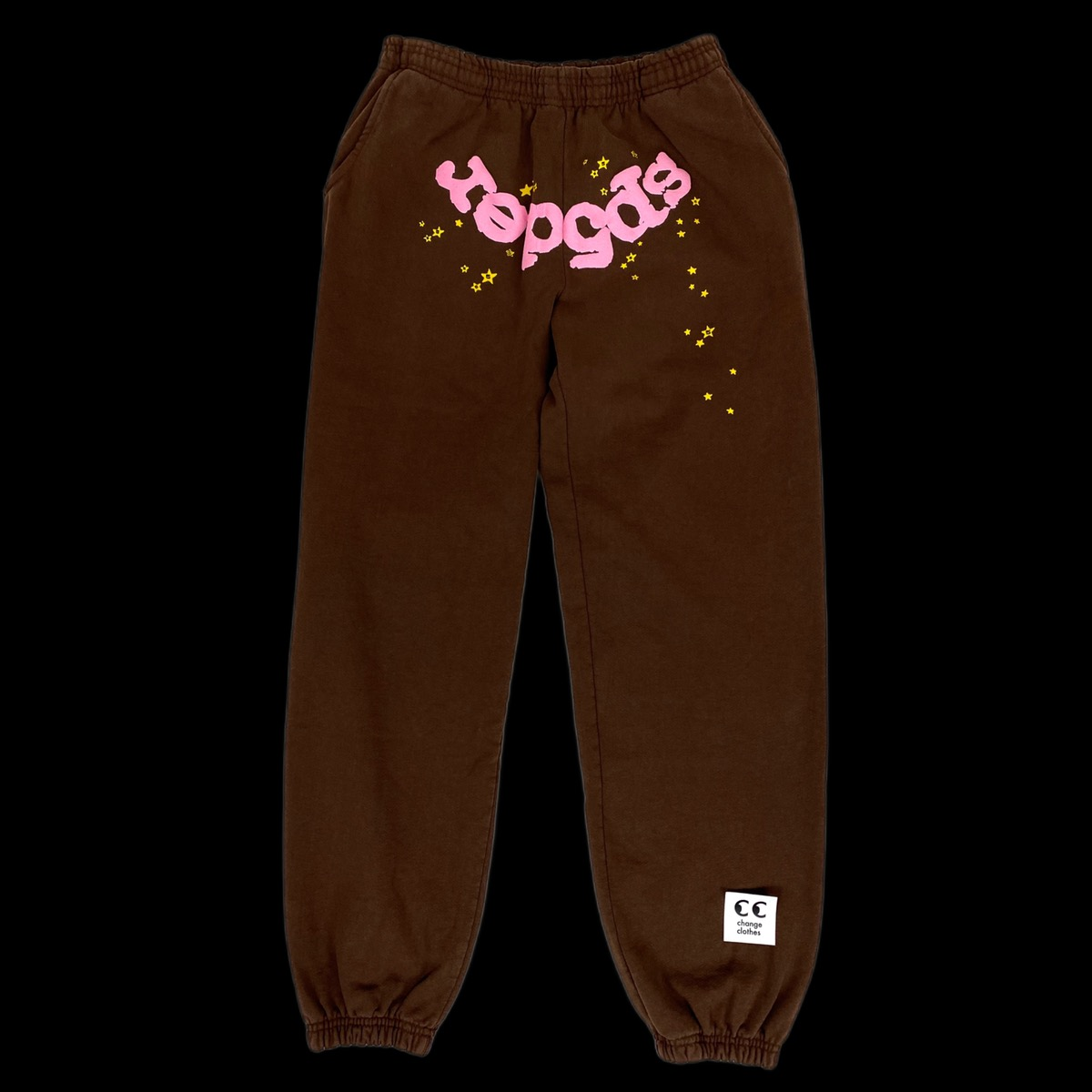 2023 spider worldwide classic sweatpants brown