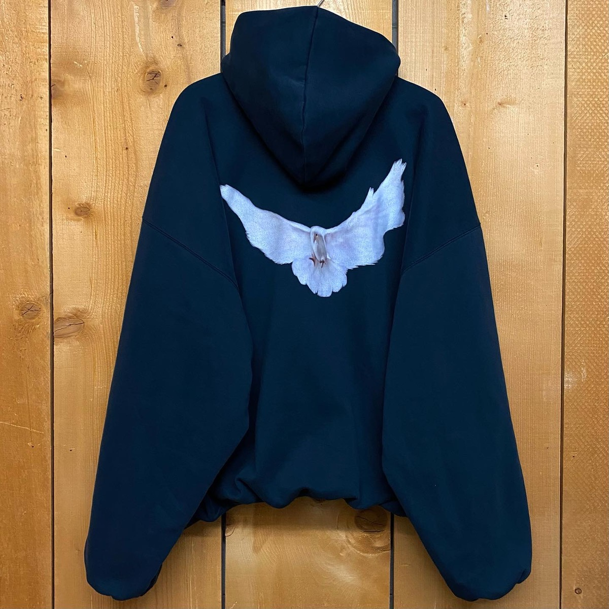 yeezy gap balenciaga dove hoodie