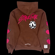 Load image into Gallery viewer, 2019 chrome hearts mattyboy structure hoodie brown pink
