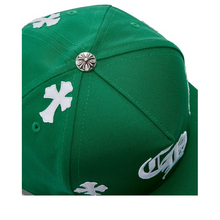 Load image into Gallery viewer, chrome hearts green baseball hat
