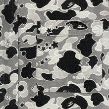 Load image into Gallery viewer, og bape snow psyche camo button down shirt
