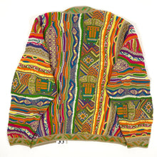 Load image into Gallery viewer, OG Coogi Sweater Knit Cardigan Vintage Snakes
