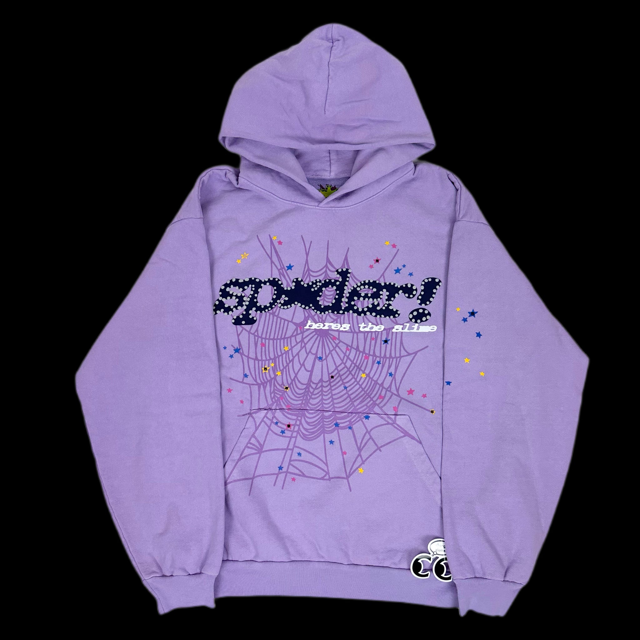 2023 spider worldwide açaí sp5der hoodie – change clothes