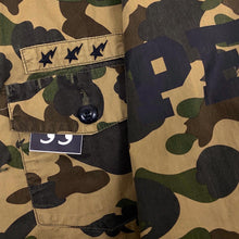 Load image into Gallery viewer, Bape 1st Camo Military Button Up Shirt ASNKA 2006
