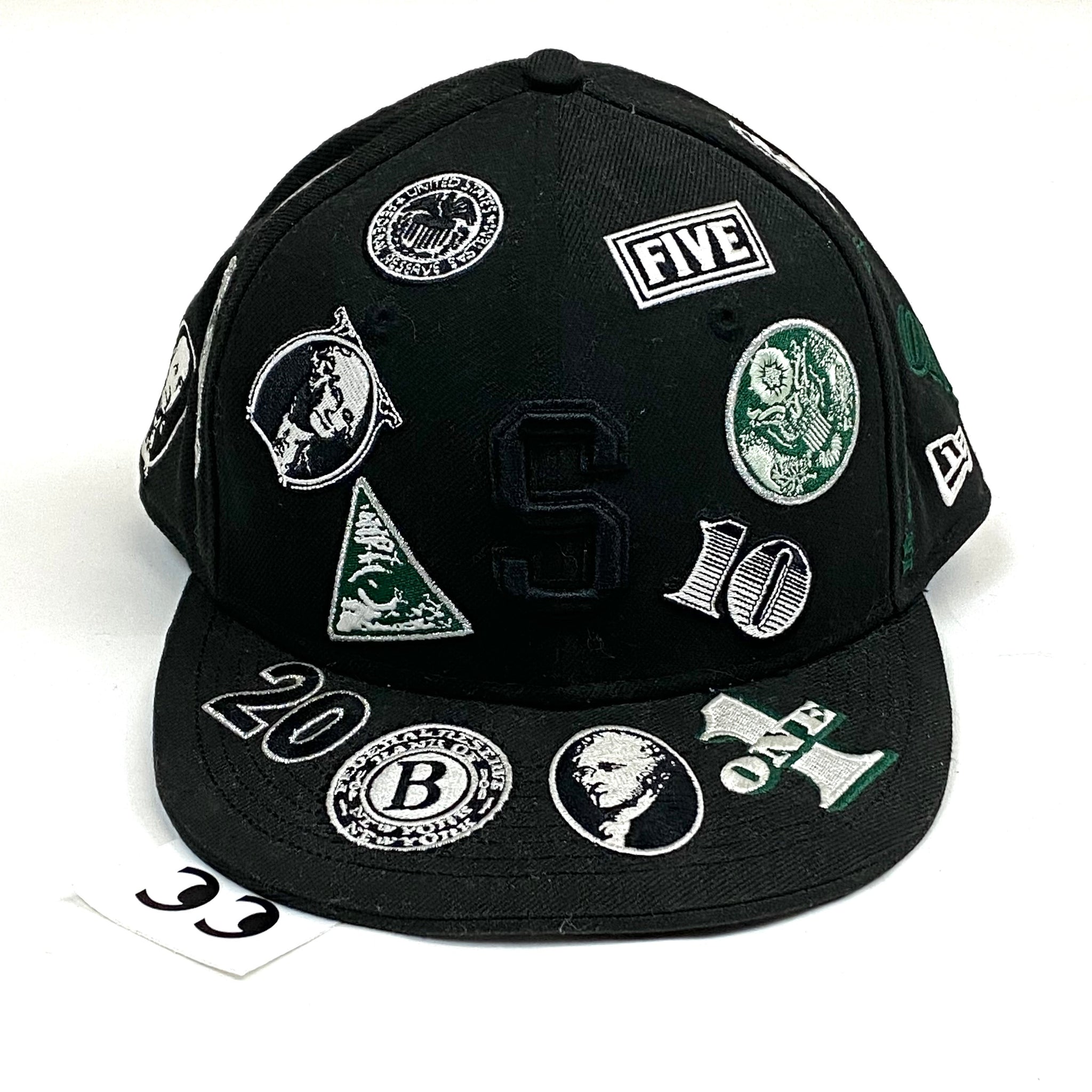 supreme get money new era 59fifty size 7 5/8 2005 – change clothes