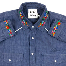 Load image into Gallery viewer, Palace Ye Ha(M) Denim Western Button Down Shirt
