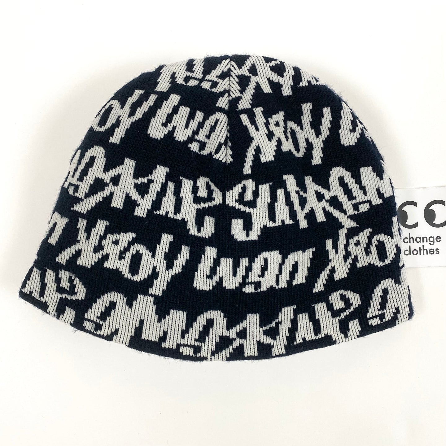 Supreme Fat Tip Graffiti Beanie Skull Cap 2001