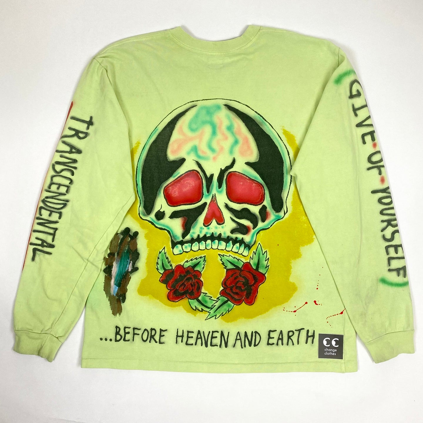 YEEZY WES LANG SKELETON L/S Top Kanye West