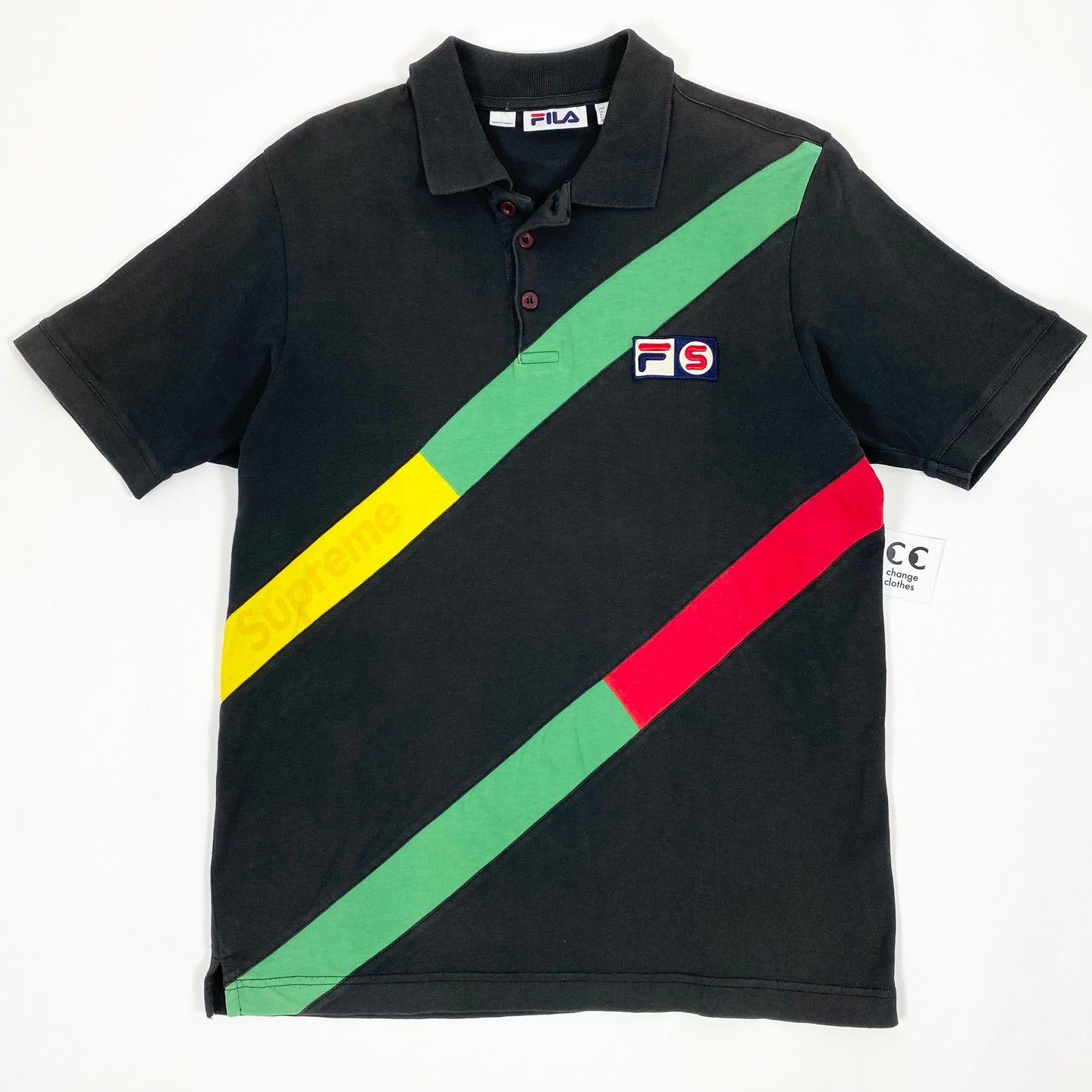 2007 Supreme // FILA Tennis Polo Shirt