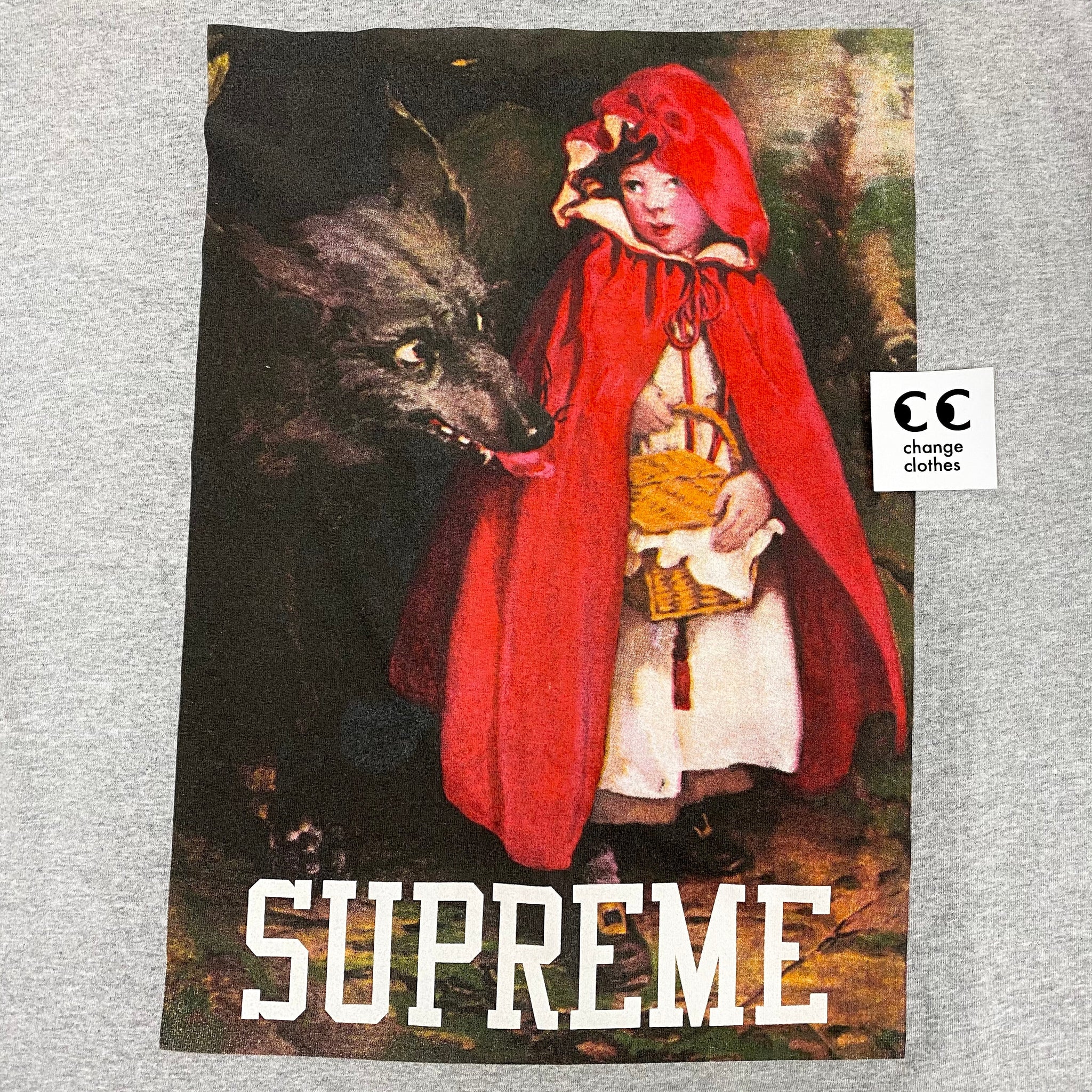 Supreme Red Riding Hood Tee Shirt 2012 – change clothes