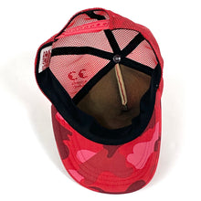 Load image into Gallery viewer, BAPE Van Halen Logo Camo Trucker Cap Hat Youth Size 2007
