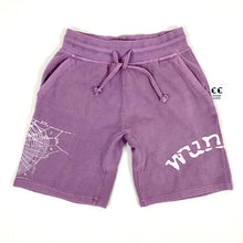 Load image into Gallery viewer, Spider Worldwide Gunna Wunna Sweat Shorts Purple
