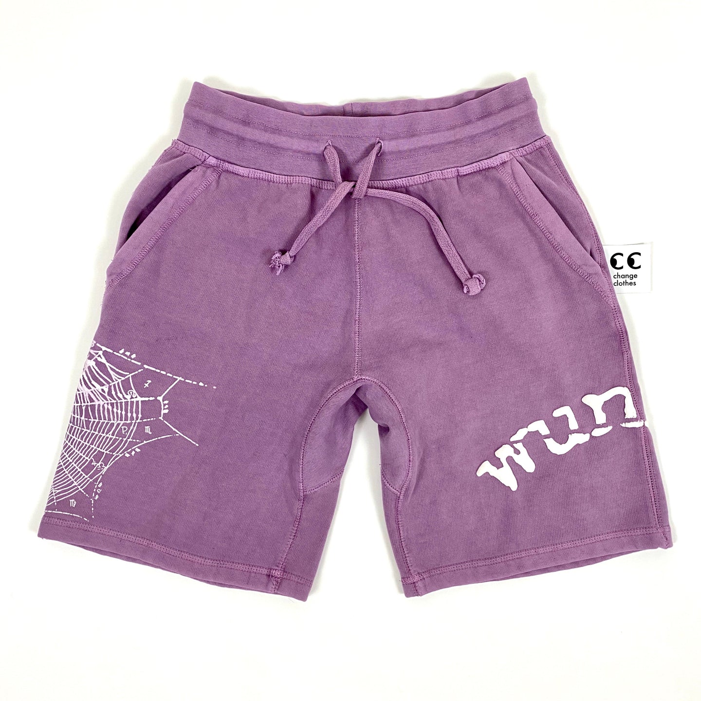 Spider Worldwide Gunna Wunna Sweat Shorts Purple