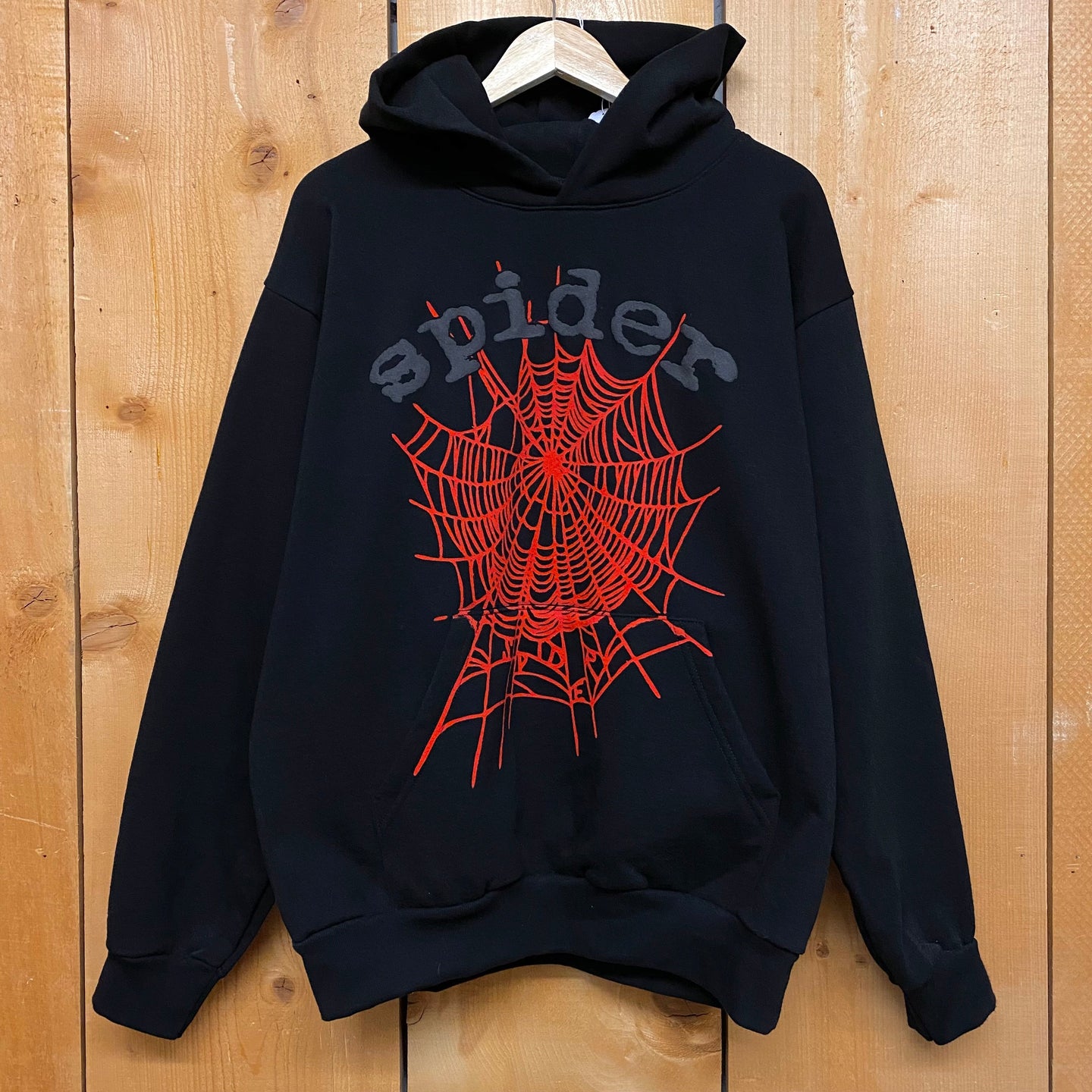 Spider Worldwide Hoodie King SP5DER Red 2019