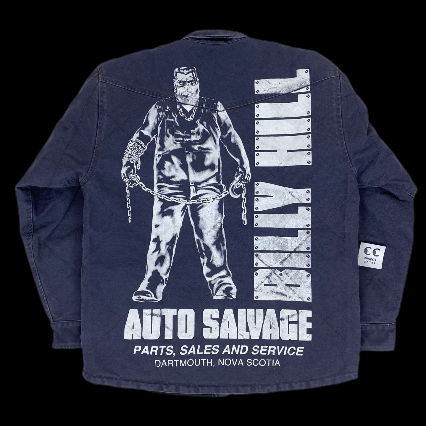 2020 billy hill auto salvage work jacket