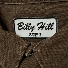 Load image into Gallery viewer, billy hill mechanics shirt brown
