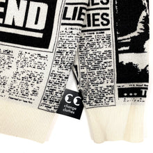 Load image into Gallery viewer, Supreme Newsprint Sweater
