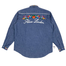 Load image into Gallery viewer, Palace Ye Ha(M) Denim Western Button Down Shirt
